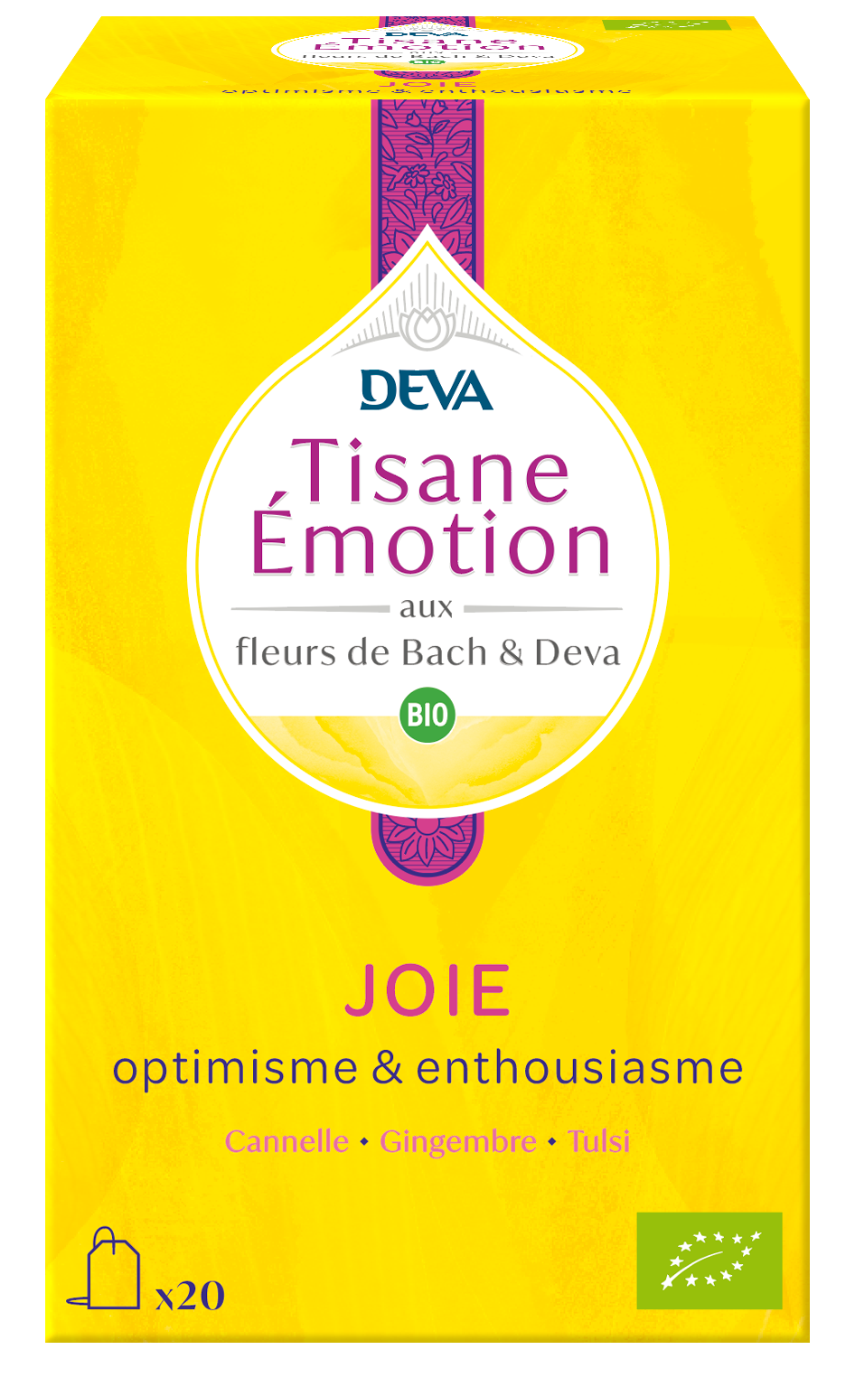 Tisane BIO - Joie - Optimisme & enthousiasme